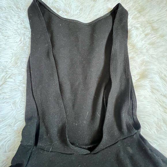 American Apparel Ponte Sleeveless Skater low scoop back Dress size US small - Picture 5 of 7
